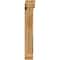 Ekena Millwork Traditional Traditional Rough Sawn Bracket w/ Offset Brace, Western Red Cedar, 6"W x 34"D x 40"H BKT0604X34X40TRA01RWR - alternate 2
